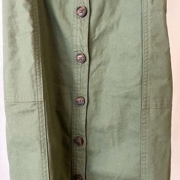 GAP cotton linen apron dress - Picture 5 of 8